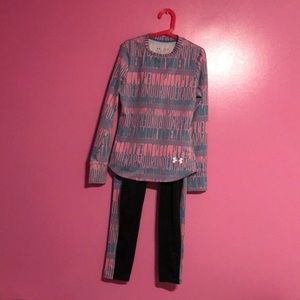 Under Armour Top and Bottom Logo Set